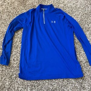 Under Armour Royal Blue Quarter Zip Top